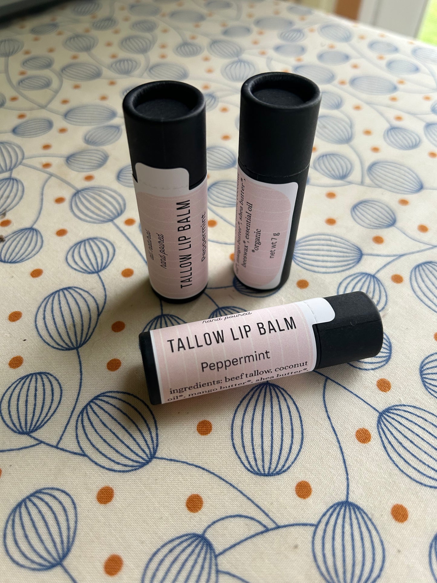 Tallow Lip Balm: Handcrafted